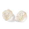 Transparent Spray Paint Glass Beads X1-GLAA-H035-01C-2
