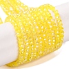 Baking Electroplate Glass Beads Strands DGLA-A039-J2MM-B23-1