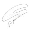 Tarnish Resistant Stainless Steel Slider Necklace Making X-AJEW-JB00476-1