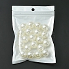 ABS Plastic Imitation Pearl Round Beads MACR-YW0002-18mm-82-6