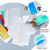 Waterproof Holographic Adhesive Craft PVC Sheets DIY-WH0671-266-3