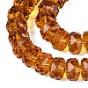 Transparent Glass Beads Strands GLAA-Q114-01A-A14-3