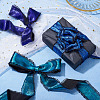 3 Rolls 3 Colors Polyester Frayed Ribbon DIY-TA0011-50-6