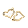 Alloy Rhinestone Pendants PALLOY-S052-01G-D-2