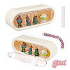Plastic Wall-Mounted Action Figures Display Cases ODIS-WH0331-05B-1