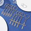 Tibetan Style Alloy Keychain KEYC-JKC00555-01-4