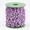 ABS Plastic Imitation Pearl Beaded Trim Garland Strand AJEW-S071-01C-2
