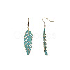 Bohemian Alloy Dangle Earrings WGA91CB-01-5