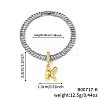 Fashionable Brass Charm Bracelets LI7211-11-1