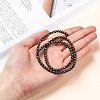 Natural Pyrite Beads Strands X-G-L031-4mm-01-5