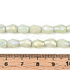 Anti-Tarnish Electroplate Glass Beads Strands GLAA-T025-13A-04-4