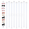 10Pcs Polyester Hairpin Hair Clip Holder Storage Organizer Hanging Ribbon HJEW-FG00049-1