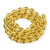 Glass Beads Strands X-GLAA-R024-15x10mm-17-3