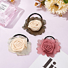 9Pcs 3 Colors Polyester Hair Accessories OHAR-GO0001-16-4