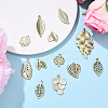 12Pcs 12 Styles Christmas Alloy Pendants FIND-YW0010-62-4