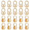 20Pcs Brass Bead Tips KK-BC0012-46-1