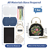 DIY Ethnic Style Flower Pattern Embroidery Crossbody Bags Kits DIY-WH0292-87A-2