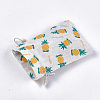 Polycotton(Polyester Cotton) Packing Pouches Drawstring Bags ABAG-T007-02J-4