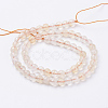 Natural Citrine Beads Strands G-J376-33-6mm-2