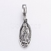 304 Stainless Steel European Dangle Charms STAS-H446-01AS-1