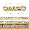304 Stainless Steel Figaro Chains CHS-K023-05G-3