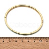 304 Stainless Steel Enamel Hinged Cuff Bangles for Women SA-CBAC920-15G-01F-5