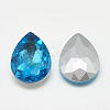 Pointed Back Glass Rhinestone Cabochons RGLA-T081-7x10mm-12-2