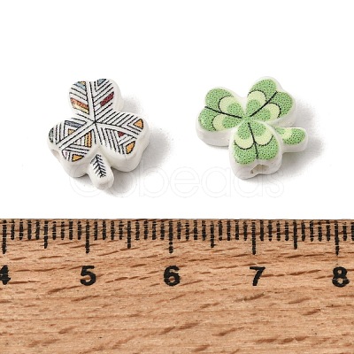 Printed Handmade Porcelain Beads PR-CBAB8C6-03-1
