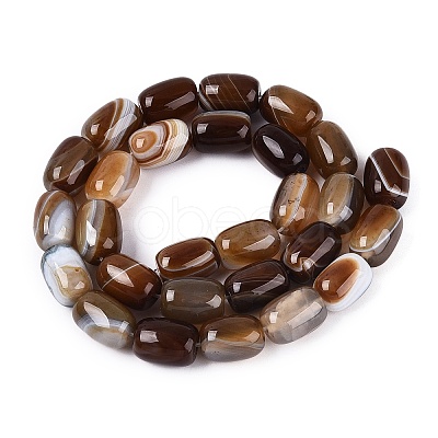 Natural Agate Beads Strands G-N356-02B-04-1