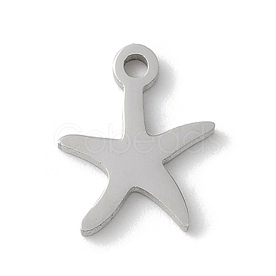 304 Stainless Steel Pendants STAS-E501-06P-1