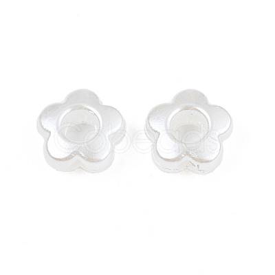 ABS Plastic Imitation Pearl Beads OACR-N008-117-1