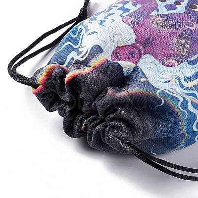 Velvet Jewelry Drawstring Pouches TP-C004-01E-1