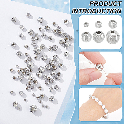 180Pcs 6 Styles Brass Beads KK-BC0013-14P-1