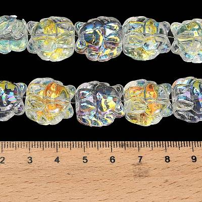 Mixed Styles Electroplate Glass Bead Strands EGLA-H110-01-1