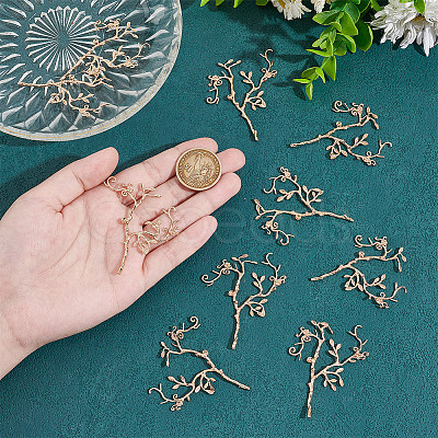 Brass Rhinestone Cabochon Settings KK-WH0079-108KCG-1