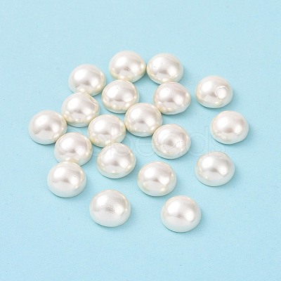 Shell Pearl Half Drilled Beads X-BSHE-G011-01-12mm-1