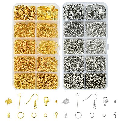 DIY Jewelry Finding Making Kit DIY-YW0009-18G-1
