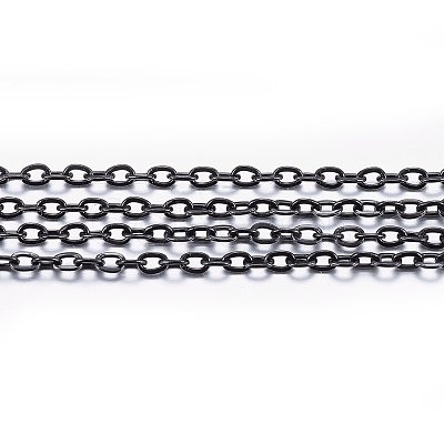 Handmade 304 Stainless Steel Cable Chains STAS-P213-05B-01-1