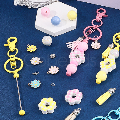 DIY Keychain Making Kits DIY-SC0029-83-1