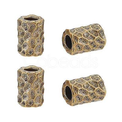 4Pcs Brass European Beads KK-OC0001-73AB-1