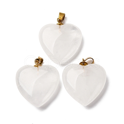 Natural Quartz Crystal Pendants G-G287-01G-11-1