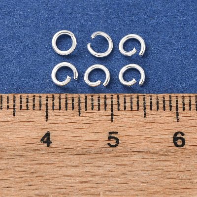 Brass Open Jump Rings KK-G604-08S-15-1
