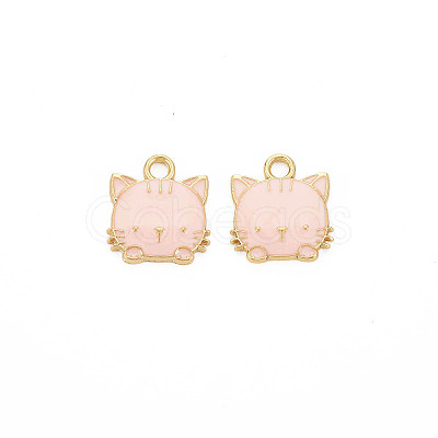 Eco-Friendly Zinc Alloy  Pendants ENAM-R051-01-02G-01-NR-1