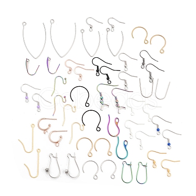 Stainless Steel Earring Hooks STAS-XCP0001-89-1