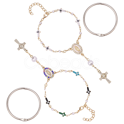 DIY Pendant Decoration Making Kits DIY-ME0001-40-1