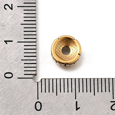 Retro Ion Plating(IP) 304 Stainless Steel Spacer Beads STAS-L243-040G-1