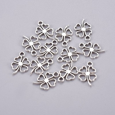 Tibetan Style Alloy Pendants TIBEP-A12603-AS-RS-1