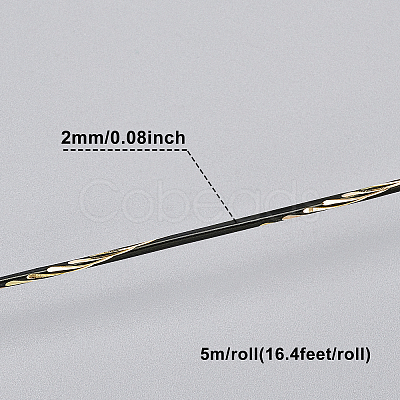 Textured Round Aluminum Craft Wire AW-BC0003-21A-1