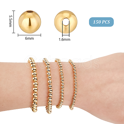 Brass Spacer Beads KK-PH0006-38A-1