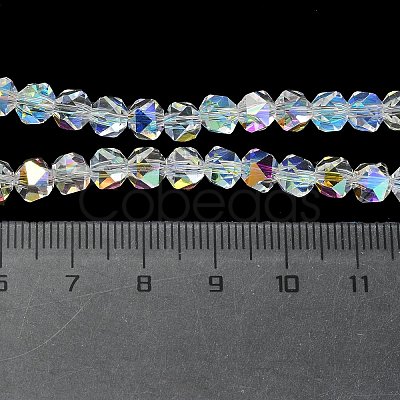 Electroplate Glass Beads X-EGLA-L018-B-AB05-1